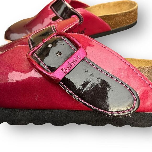 Betula by Birkenstock Pink Ombre Clogs Unisex Size 7 EU 38 Casual Shoes - Picture 6 of 16